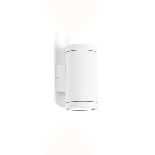 Wever & Ducré+TUBE WALL 2.0 LED 20,1W 1270lm 3000K CRI>90 36°, hämardatav phase-cut, IP65, välisvalgusti, matt valge